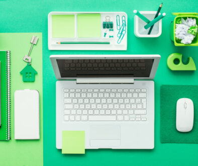 Green creative desktop